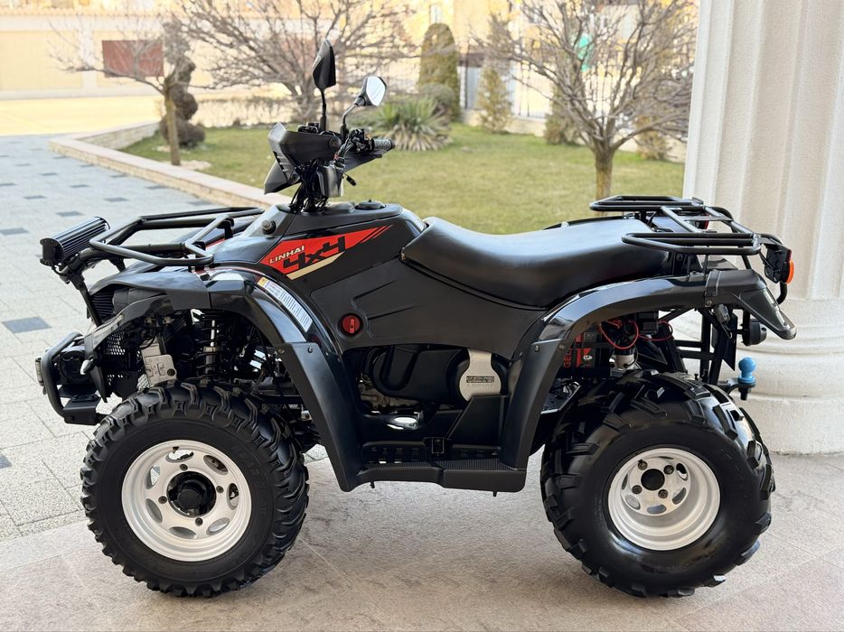 ATV Linhai 300 Dragon fly 4x4(900 km) nu cf moto tgb can am