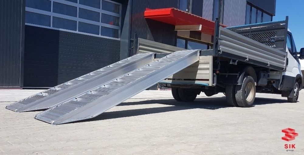 Rampă aluminiu pentru trailer, platformă, basculā tonaj mare