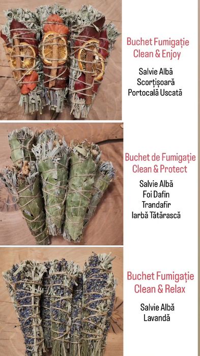 Pachet Fumigație Salvie