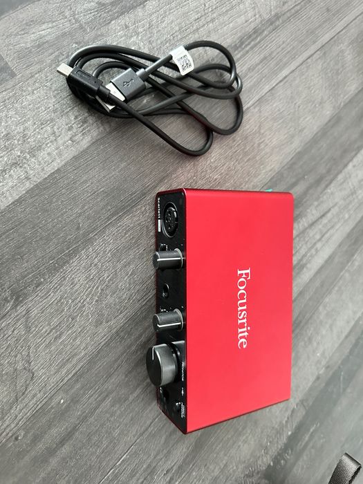 Focusrite Scarlett Solo 3th Gen USB аудио интерфейс