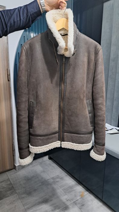 Geaca din blana de miel