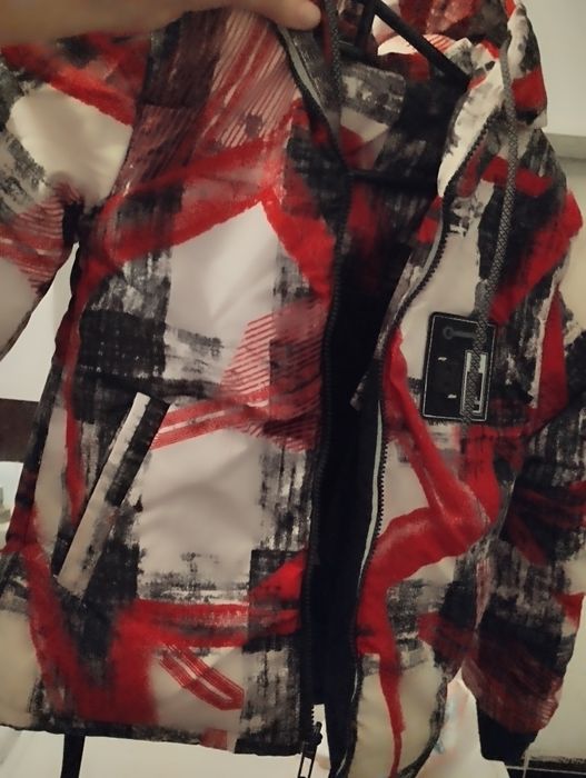 Осенняя двухсторонняя куртка