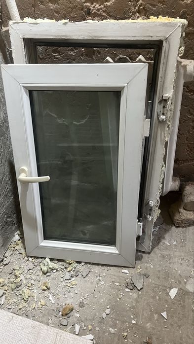 Окно с ванной комнаты