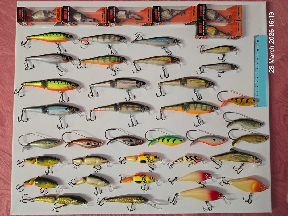 Set Rapala Westin FoxRage Salmo Arbogast Biwaa Mepps Storm Savage Gear