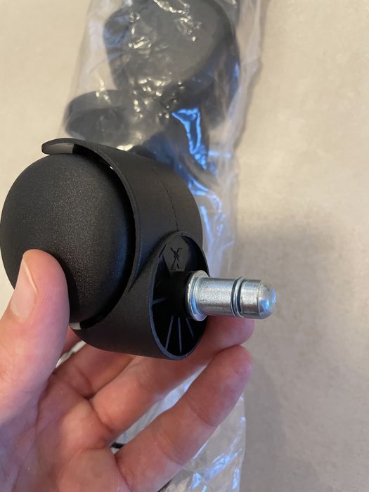 Комплект 5бр колелца за офис стол