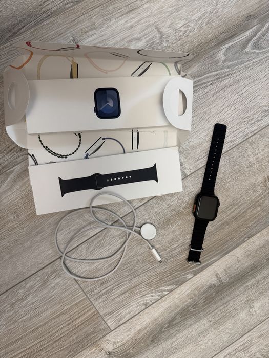 Apple watch 9 в корпус эпл вотч ультра ultra black емкокость 100% 64г