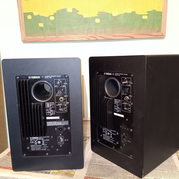 Yamaha KRK колонки динамики бас сабвуфер мониторы