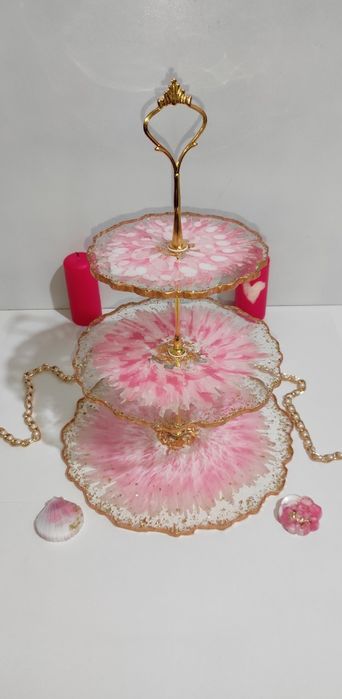 Фруктовница из эпоксидной смолы