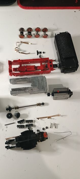 Piese locomotiva BR01 BR17 BR18 BR36 Fleischmann trenuleț electric HO