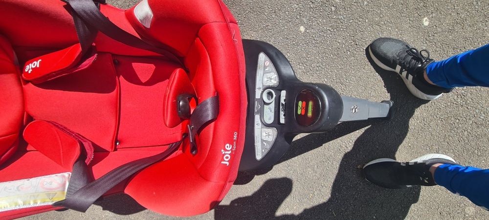 Scaun auto i-Spin 360° Merlot, nastere - 105 cm, Joie