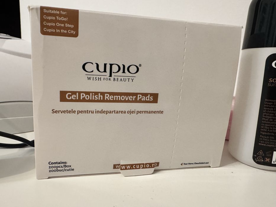 Oje semipermanente Cupio + accesorii