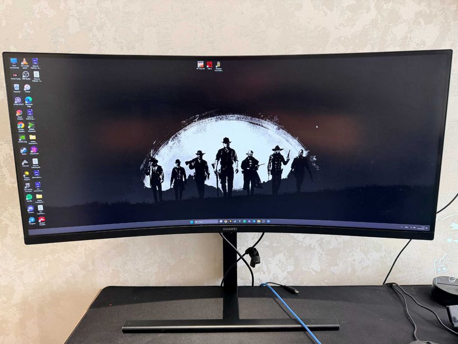 Монитор 34" HUAWEI MateView GT ZQE-CBA, 3440x1440, 165 Гц, VA, Global