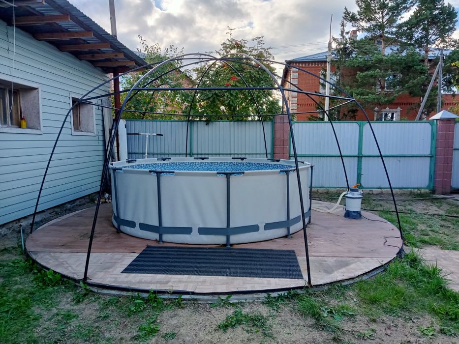 Бассейн каркасный