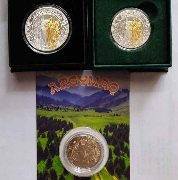 монета ARǴYMAQ Аргымак