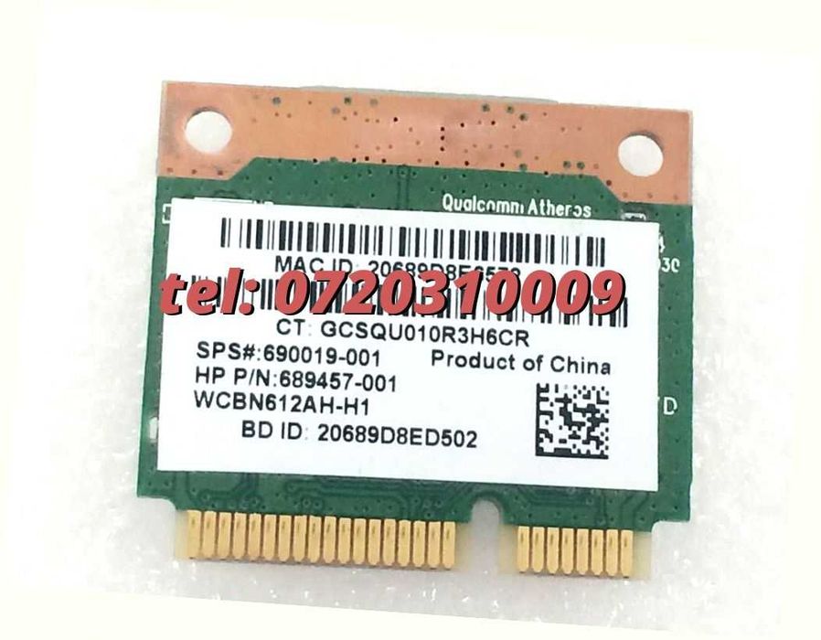 Placa Minipci Wifi Card Wlan Wireless Qualcomm Atheros 4104a