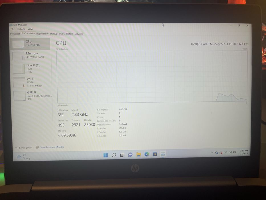 laptop hp probook i5