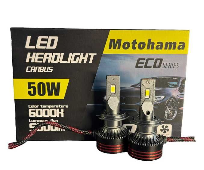 Диодни крушки Мотохама HB3 ЕКО 9005 12-24V 2 БР/К-Т