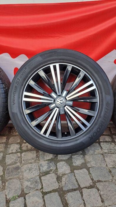 Оригинални джанти Фолксваген 18 цола 5 112  гуми 235 55 18