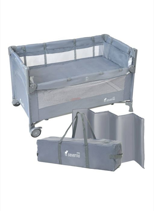 Детска кошара на две нива + топ матрак