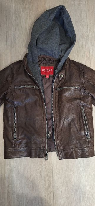 GUESS детско кожено яке 5 години