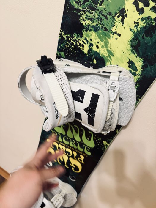 Сноуборд GNU Pickle 156 snowboard + Union автомати