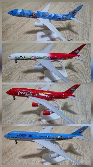 Железные модели самолетлв 20 см