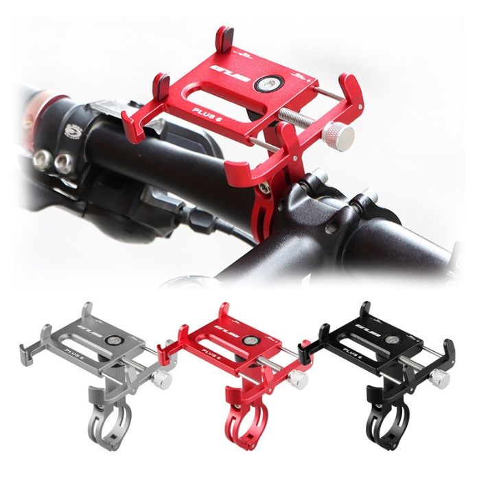 Suport aluminiu telefon smartphon moto bicicleta trotineta Gub Plus 6