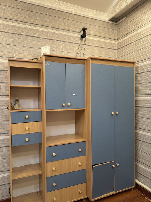 Детская мебель синий