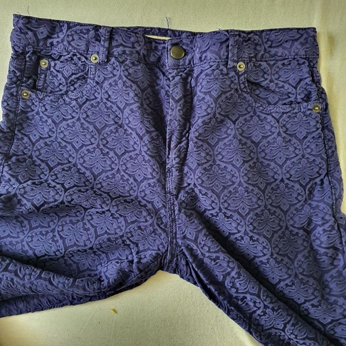 Pantaloni mov elastici Jeff