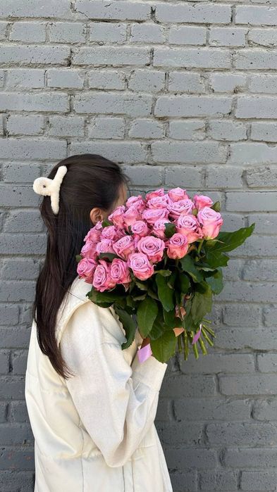 Красивые букеты в продаже.