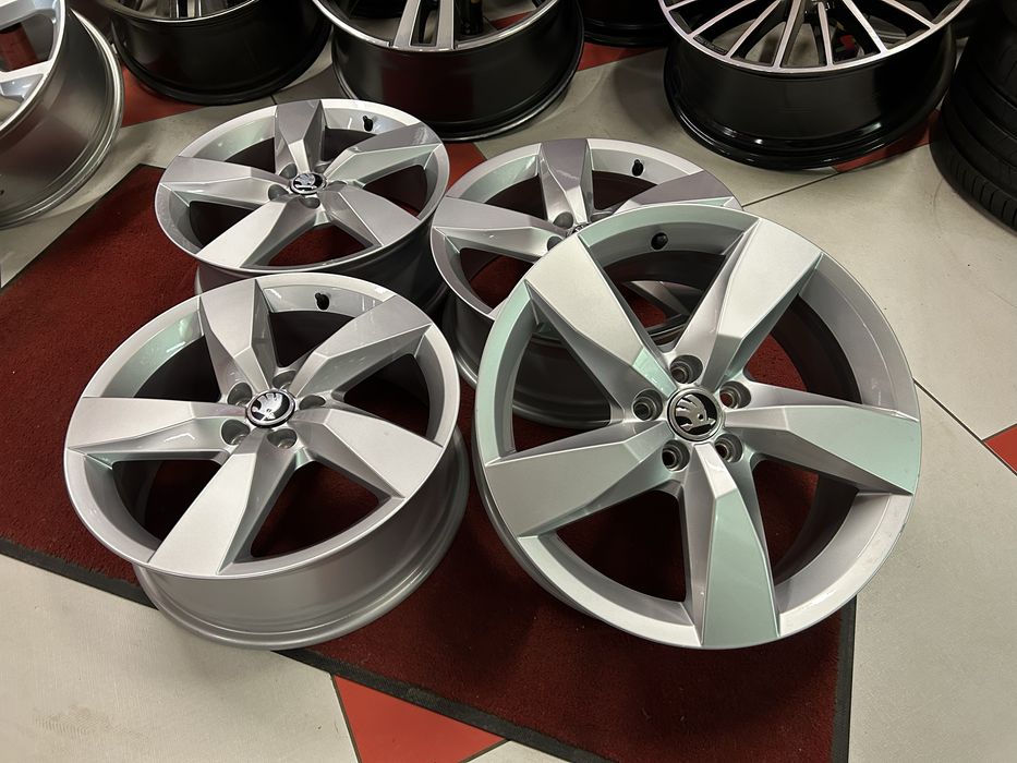 17 Цола 5х100 Skoda Scala Kamiq Fabia VW T Cross Tiago Polo  Original