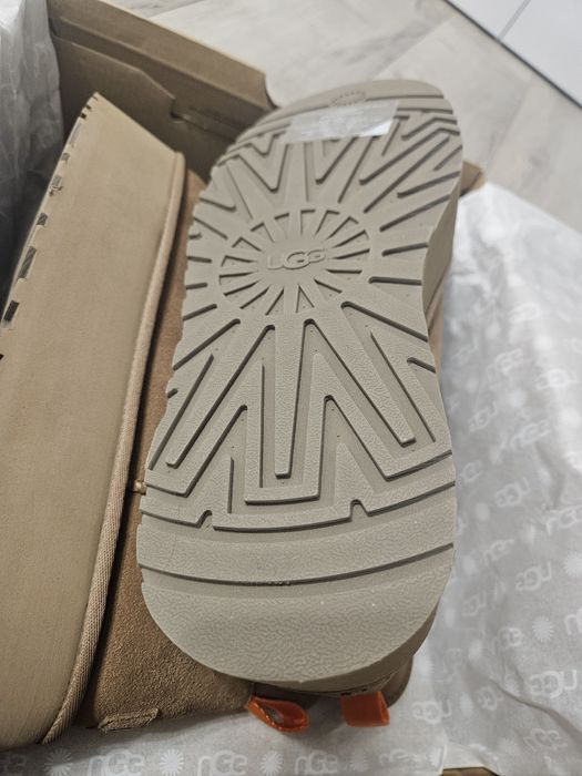 UGG Australia - Велурени зимни боти Classic Mini Dipper