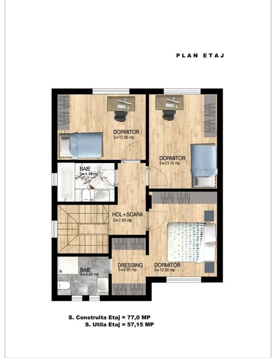 Vila individuala- Drumul Taberei -Safirului-Topaz 3 dormitoare