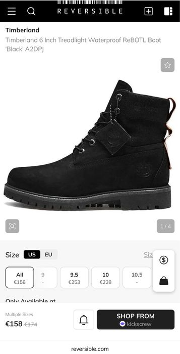 Боти Timberland 6 inch