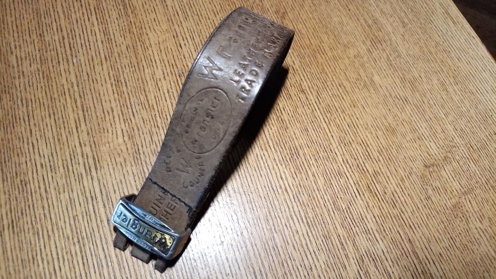 Ремень кожаный. Wrangler