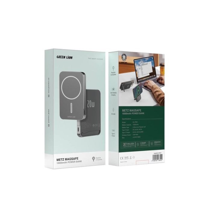 Power Bank MagSafe Monaco Green Lion 10.000mah ( new version )