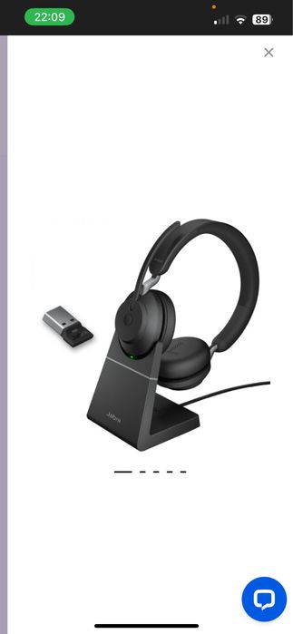 Casti Jabra Evolve 2 65 UC Usb