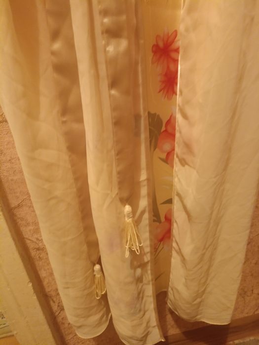 Пенюар с накидкой