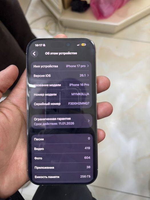 iPhone 16 pro Samarqand