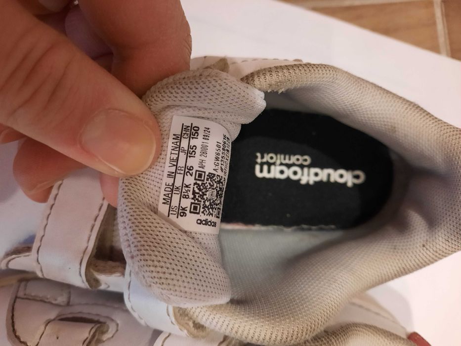 Детски обувки за момиче,  номер 26, Adidas