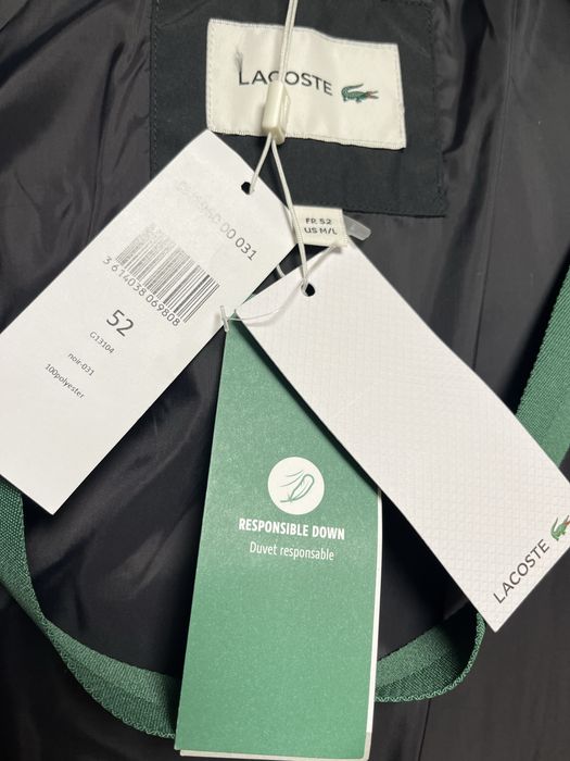 LACOSTE : Down Jacket - НОВО дълго зимно яке с пух размер 52-Л/ХЛ Оригинал