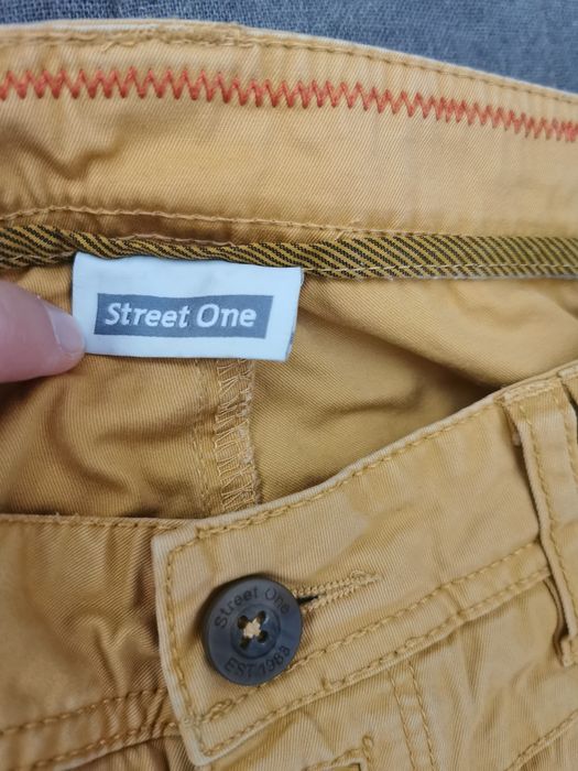 Pantaloni bărbați Street One galben muștar S, 32, casual