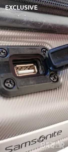 НОВ Бизнес куфар Самсонайт нов с ЮСБ, Samsonite -30% от цената!