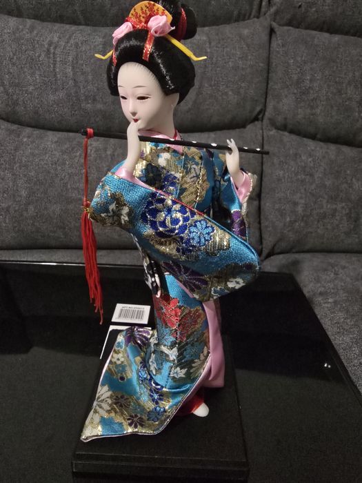 Японска кукла гейша и самурай ръчна изработка.бр/ Japan doll