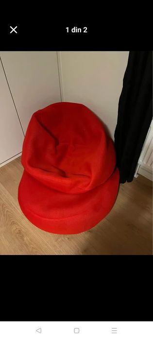 Fotoliu puf Ikea Bussan / pat 205 x 95 cm