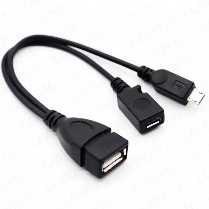 Adaptor micro USB - USB A otg (splitter, Amazon Fire TV)