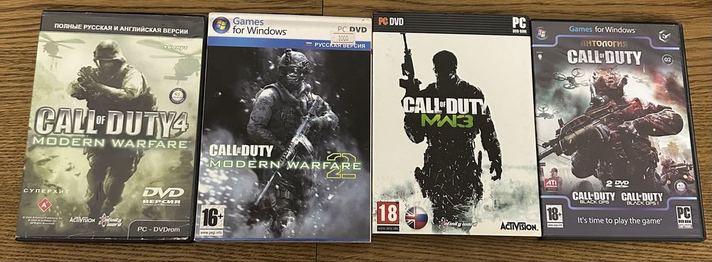 Игры на дисках для ПК