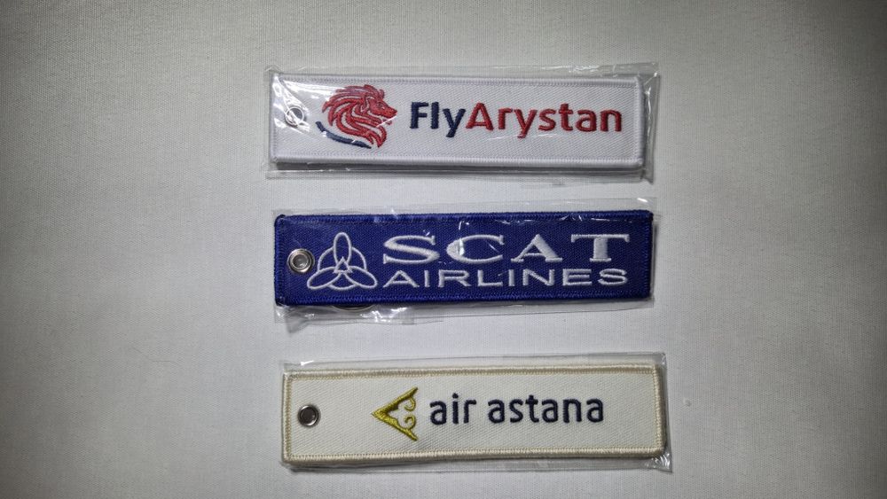 Ремувки (брелки) Air Astana, FlyArystan, SCAT
