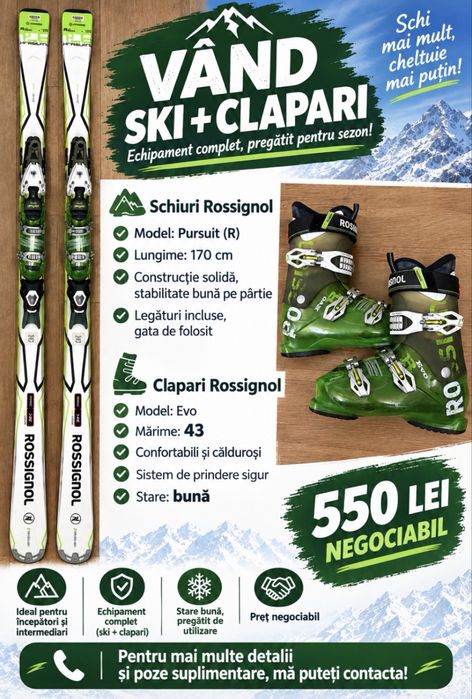 Skiuri & Clapari Rossignol