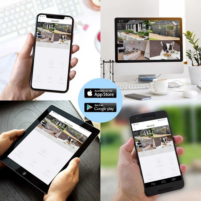 НОВА фото видео система с  кабели и аксесоари 3TB HDD 8ch с 10'' LCD..